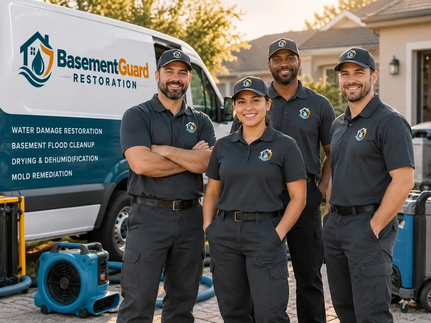 Basement Water Damage Restoration company in Deville, LA
